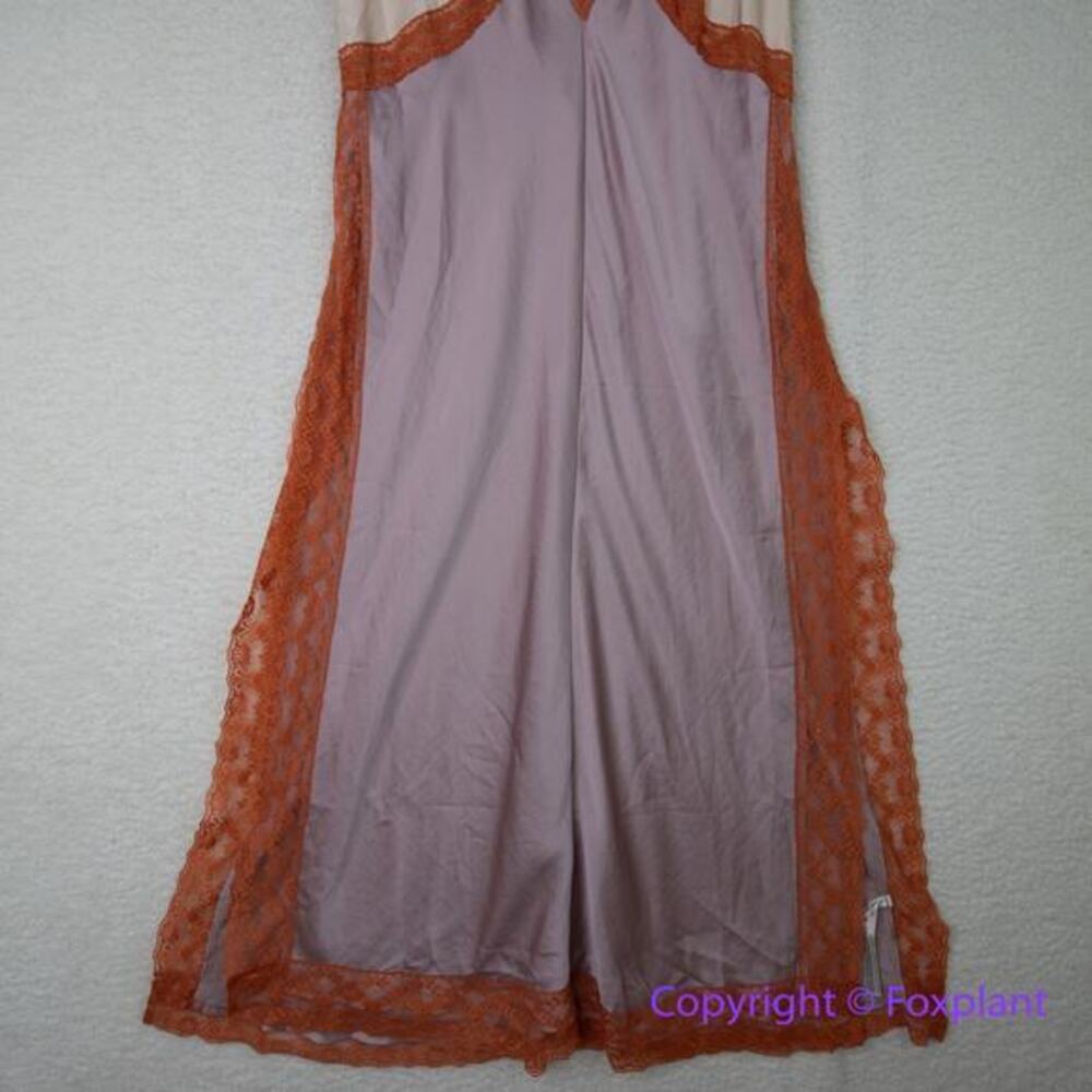 New! Free People Tri Me Midi Slip dress, size M - Picture 5 of 16